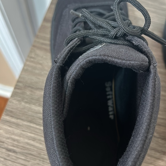 DR MARTENS CAIRO CHUKKA BLACK CANVAS BOOTS IN SIZE 14 - Picture 6 of 8